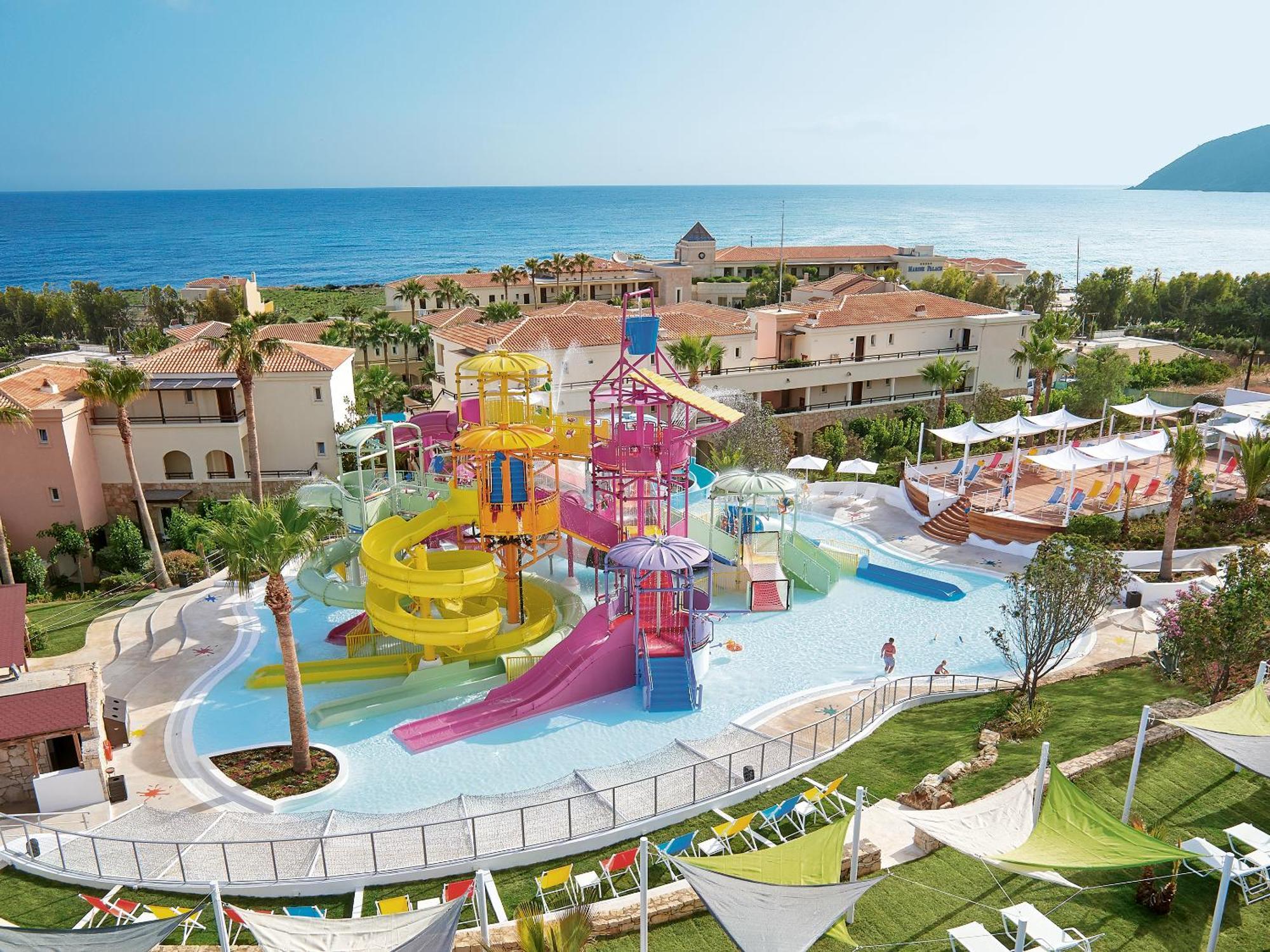 Grecotel Marine Palace & Aqua Park Réthimno Kültér fotó