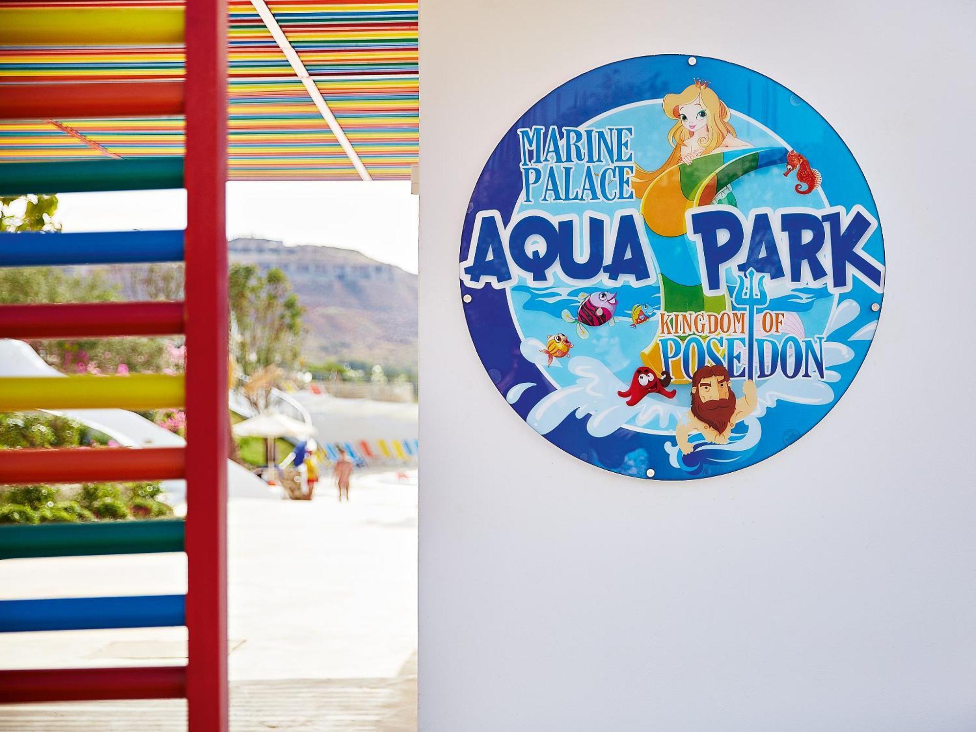 Grecotel Marine Palace & Aqua Park Réthimno Kültér fotó