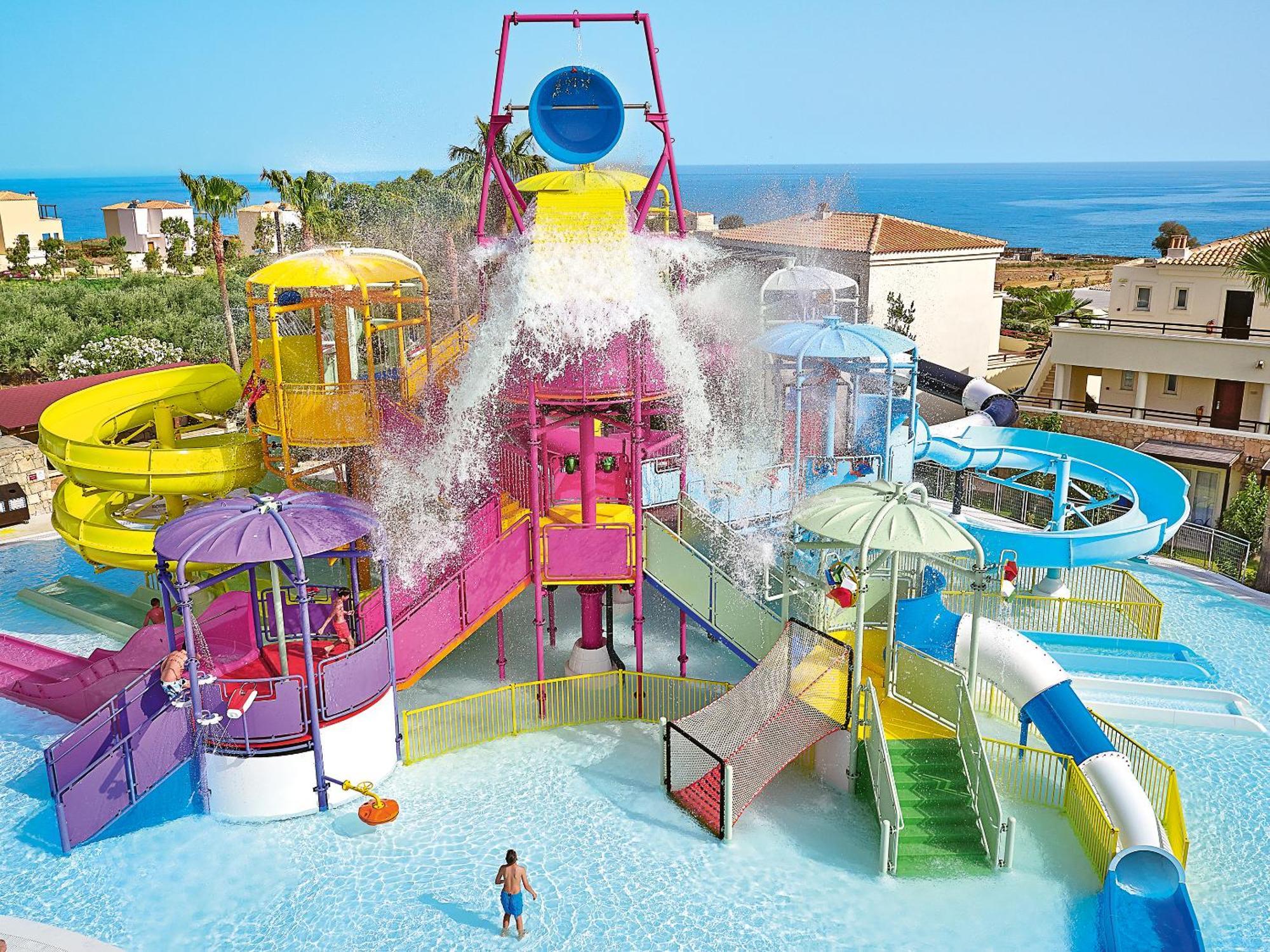 Grecotel Marine Palace & Aqua Park Réthimno Kültér fotó