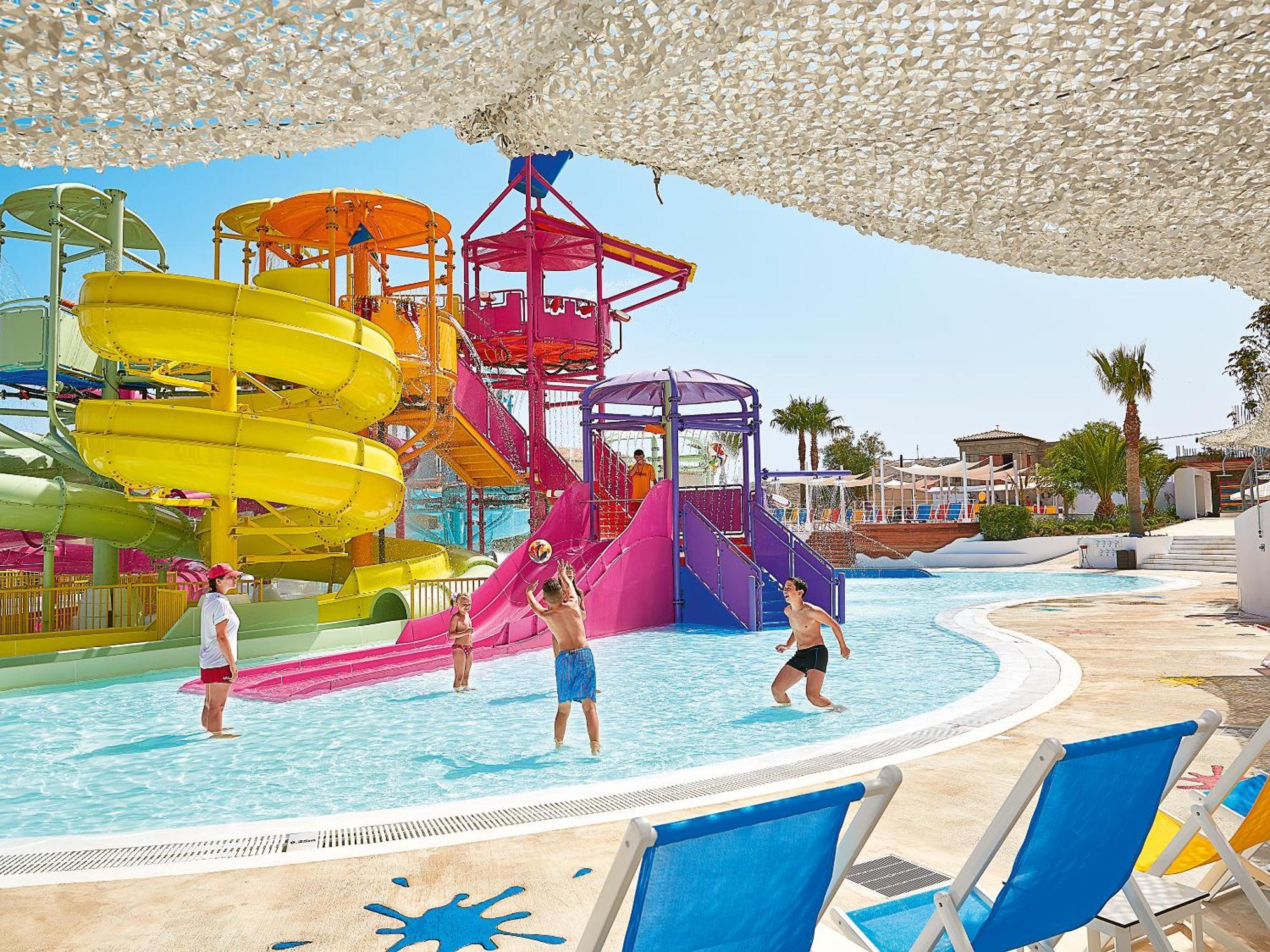 Grecotel Marine Palace & Aqua Park Réthimno Kültér fotó