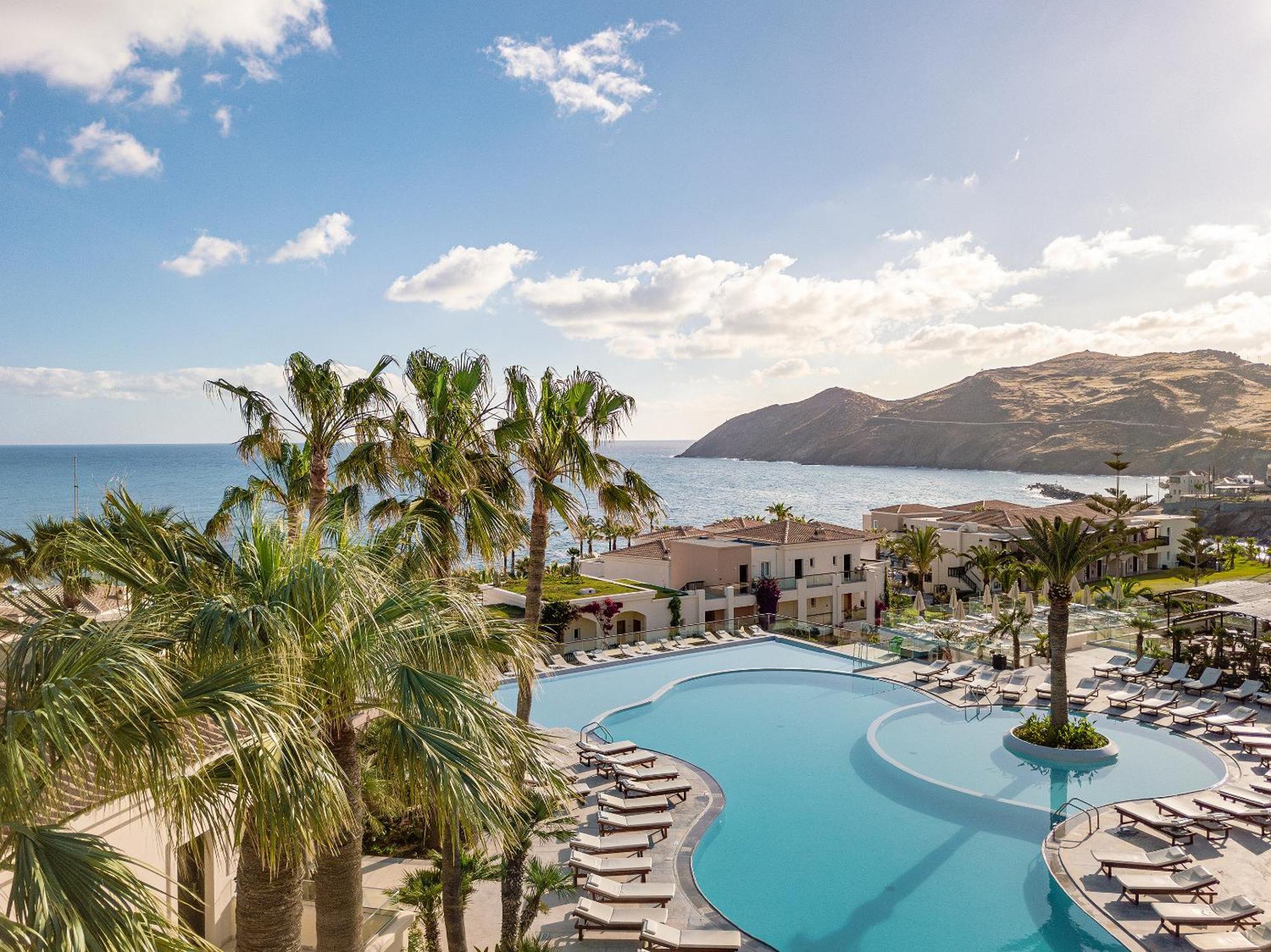 Grecotel Marine Palace & Aqua Park Réthimno Kültér fotó