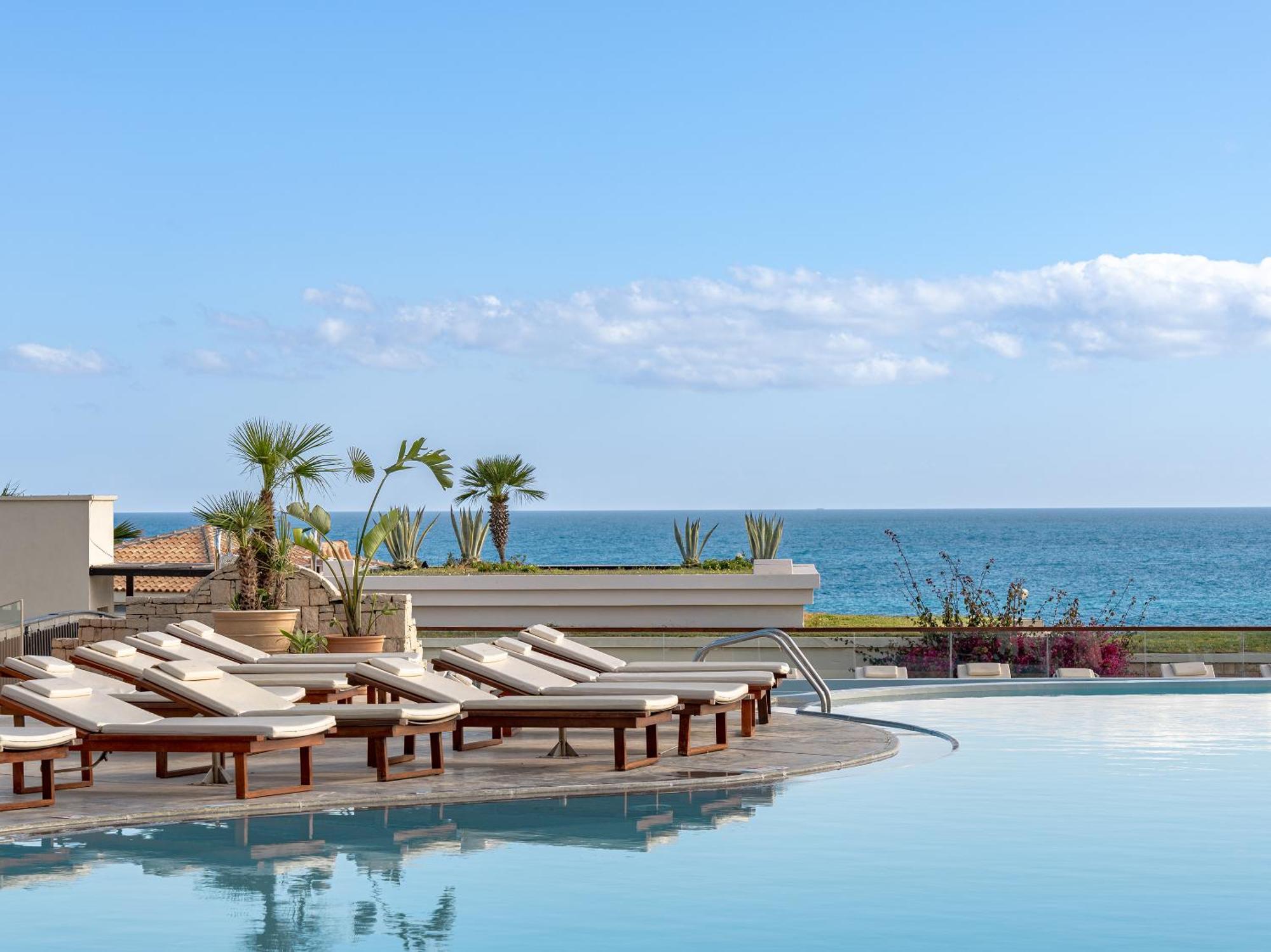 Grecotel Marine Palace & Aqua Park Réthimno Kültér fotó